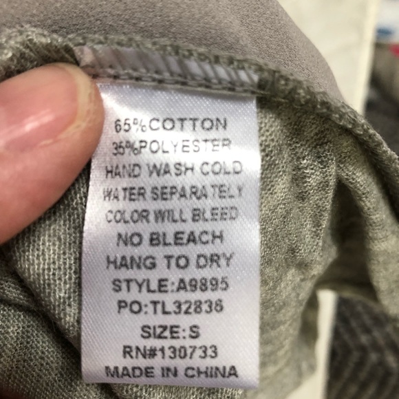 Umgee Layered Trapeze Swing Mini Dress Tunic Grey - Picture 5 of 8